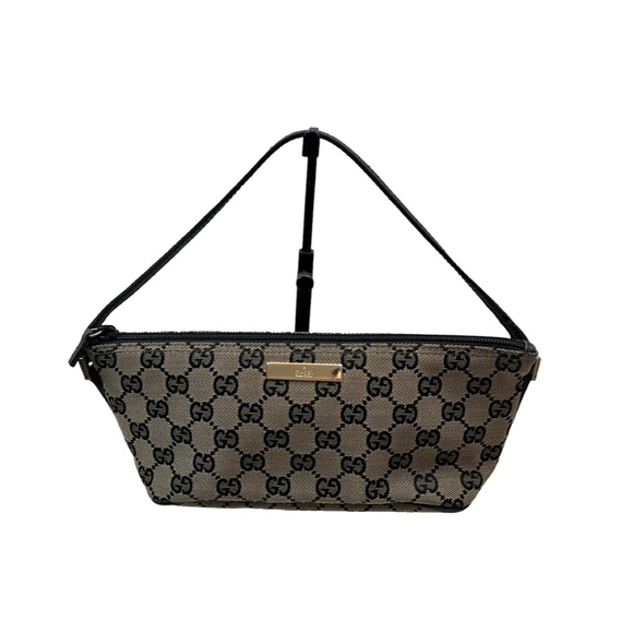 Gucci Monogram GG Canvas Small Pochette - Picture 1 of 8